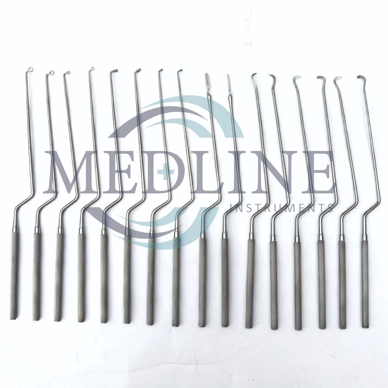 Hardy Pituitary Neuro Curettes Set Of 16 Surgical Instruments Transsphenoidal