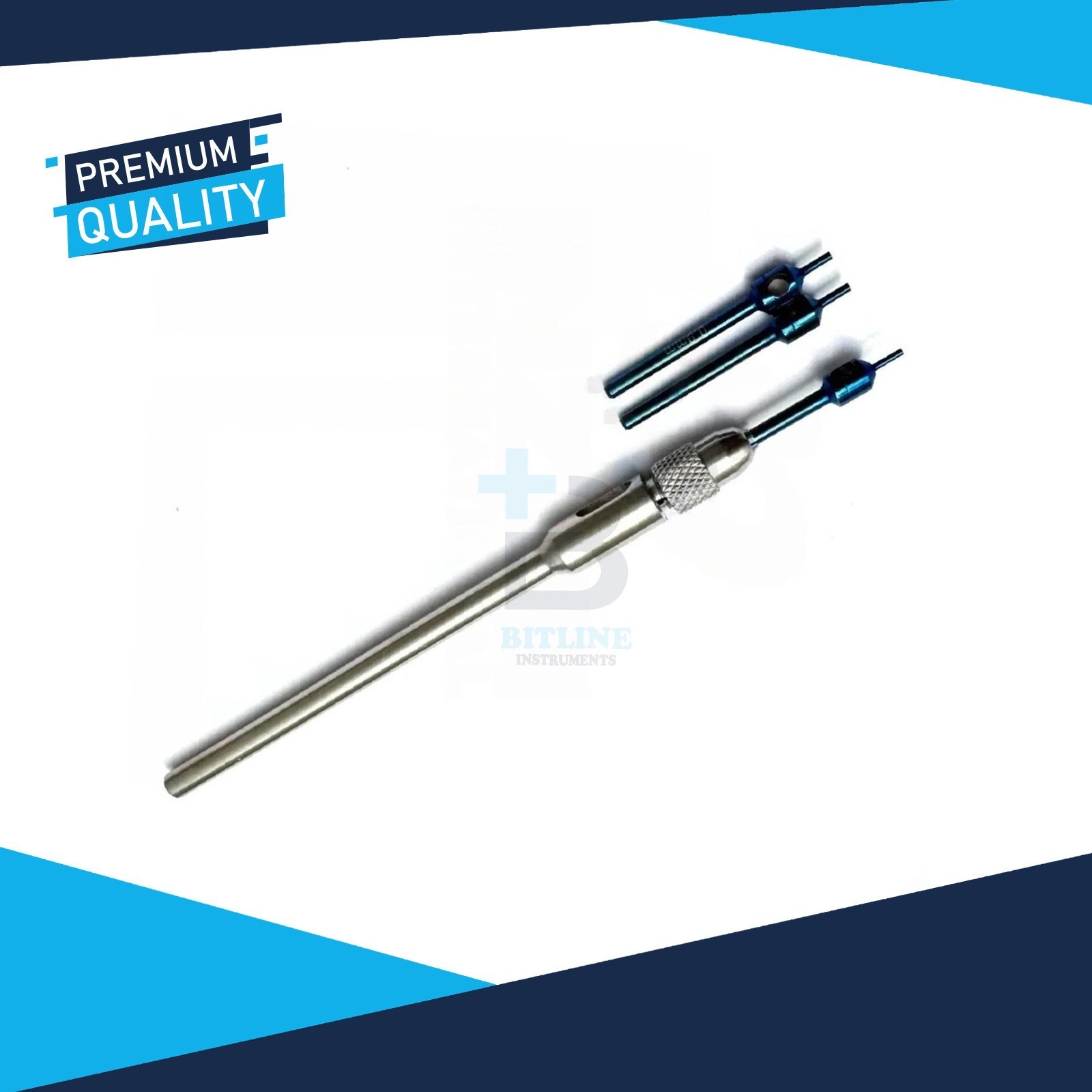 4PCS Hair Transplant FUE Punch Kit Punch Sizes 0.8mm,0.9mm,1.0mm With Handle