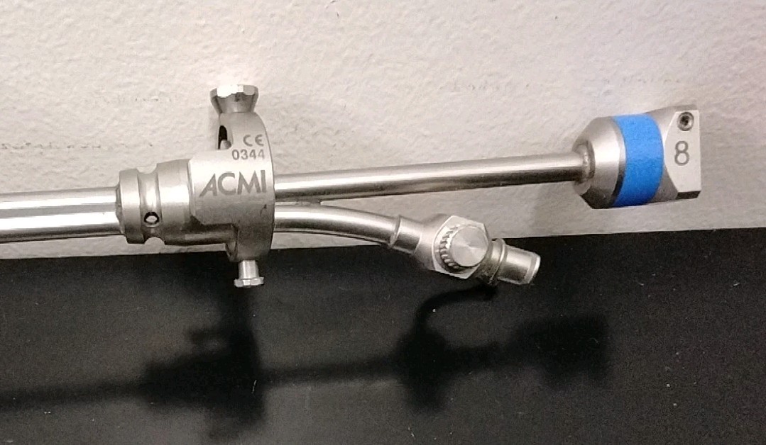 GYRUS ACMI CLB8-23 Sheath Laser Cysto w /ACMI 0344 Working Element