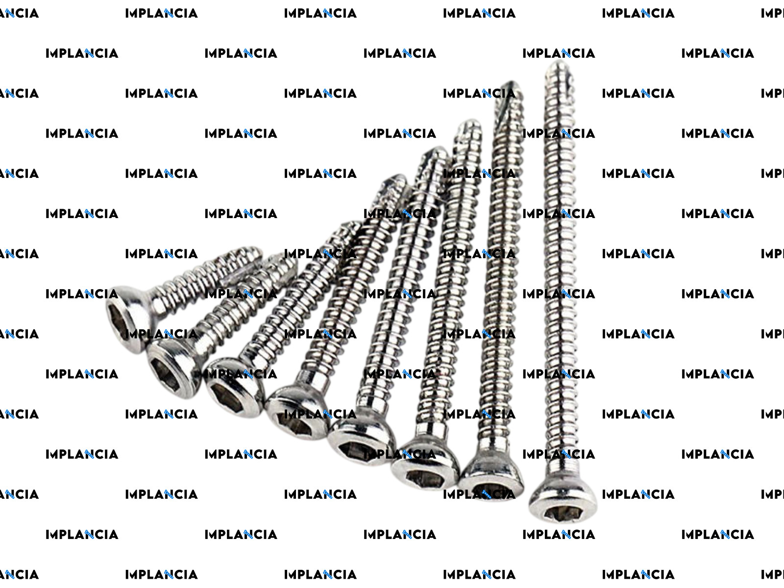 4.5mm Cortex Self Tapping Hex Socket Screws Stainless Steel 316L 80 Pcs Set