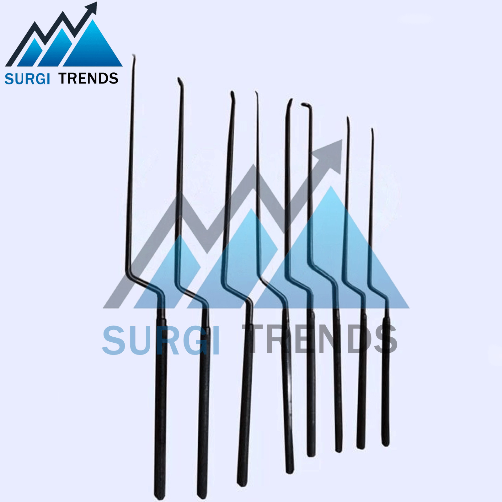 MIS Spine Dissectors Set of 8 Pcs Orthopedics Instruments Set