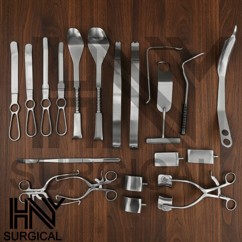 Shoulder Surgery Retractor System German Steel Orthopedic instruments Set 22 Pcs