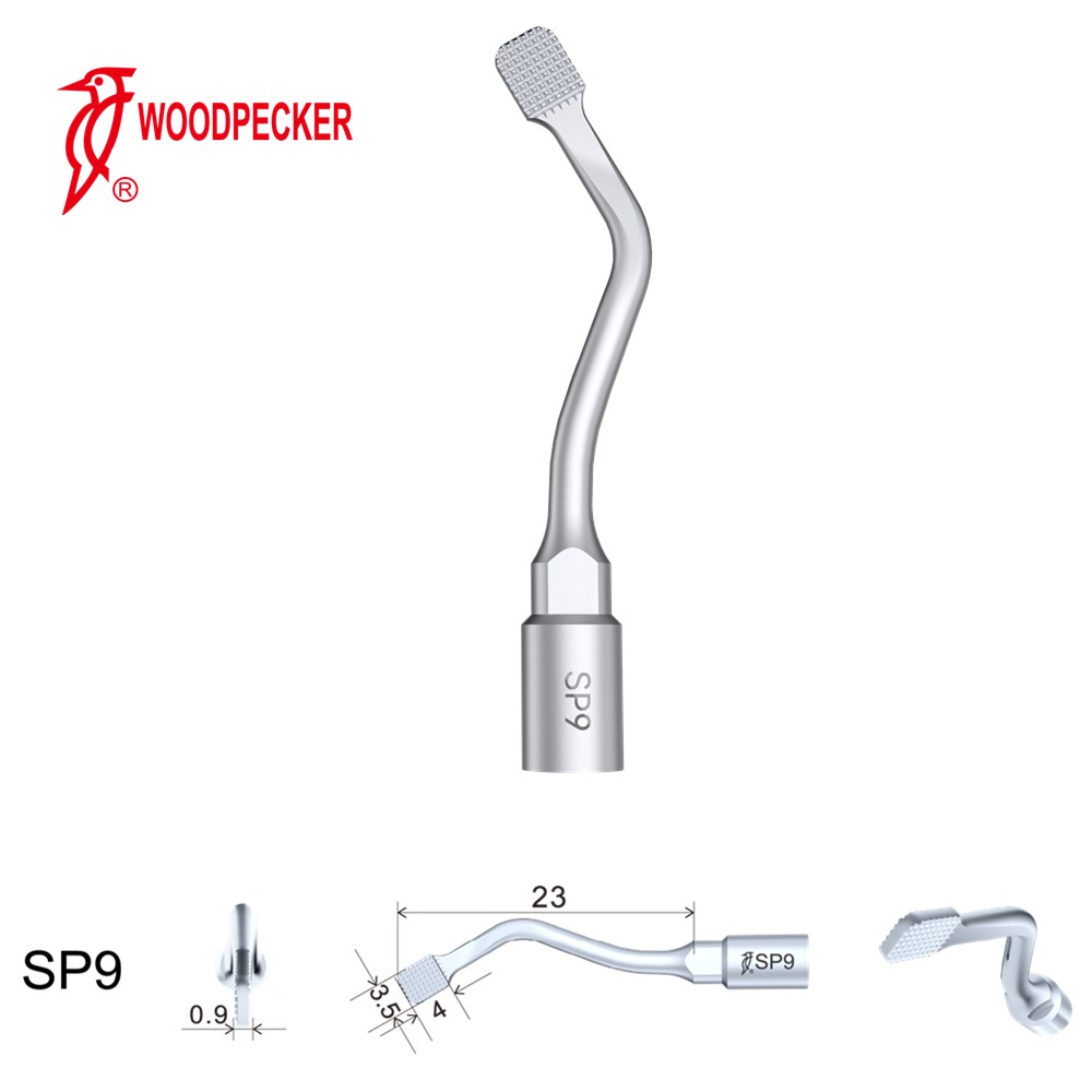 Woodpecker Dental Perio Bone Surgery Tips SP9 for Surgic Smart & Satelec Perio