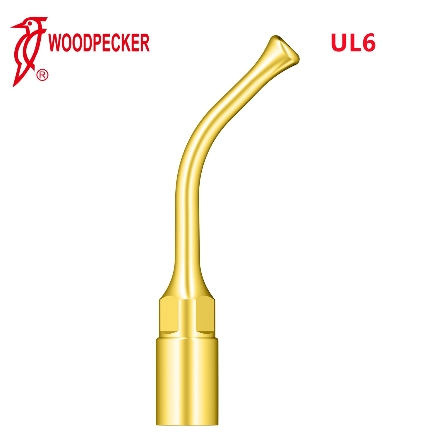 Woodpecker Dental Piezo Ultrasonic Bone Surgery Tip UL6 Fit US-II LED Surgery