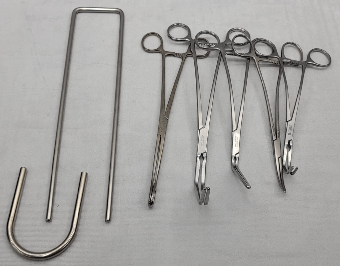 Bulk 62-Piece Jarit & Aesculap General Surgery Instruments