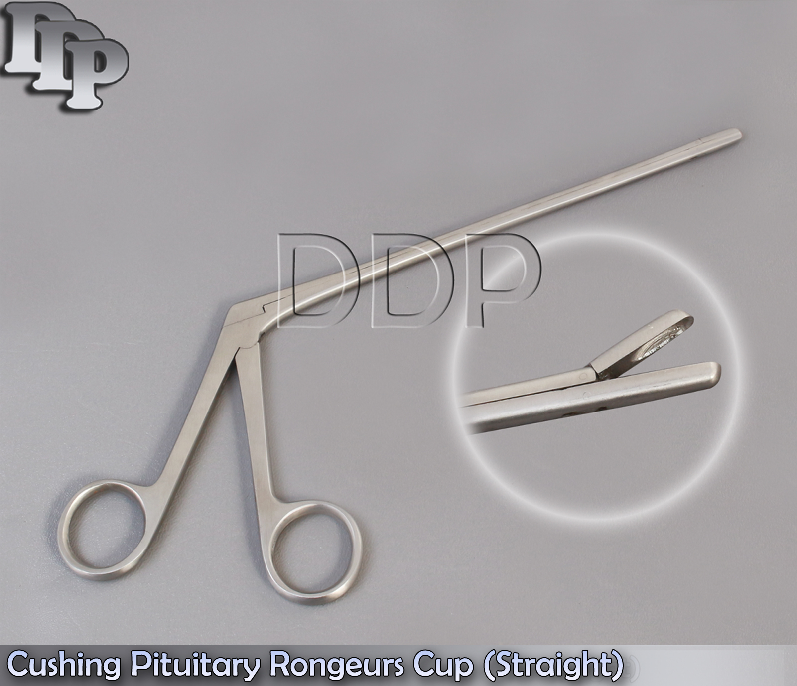 Cushing Pituitary Rongeurs 8″ 4x10mm Cup (Straight) ENT Surgical Instruments