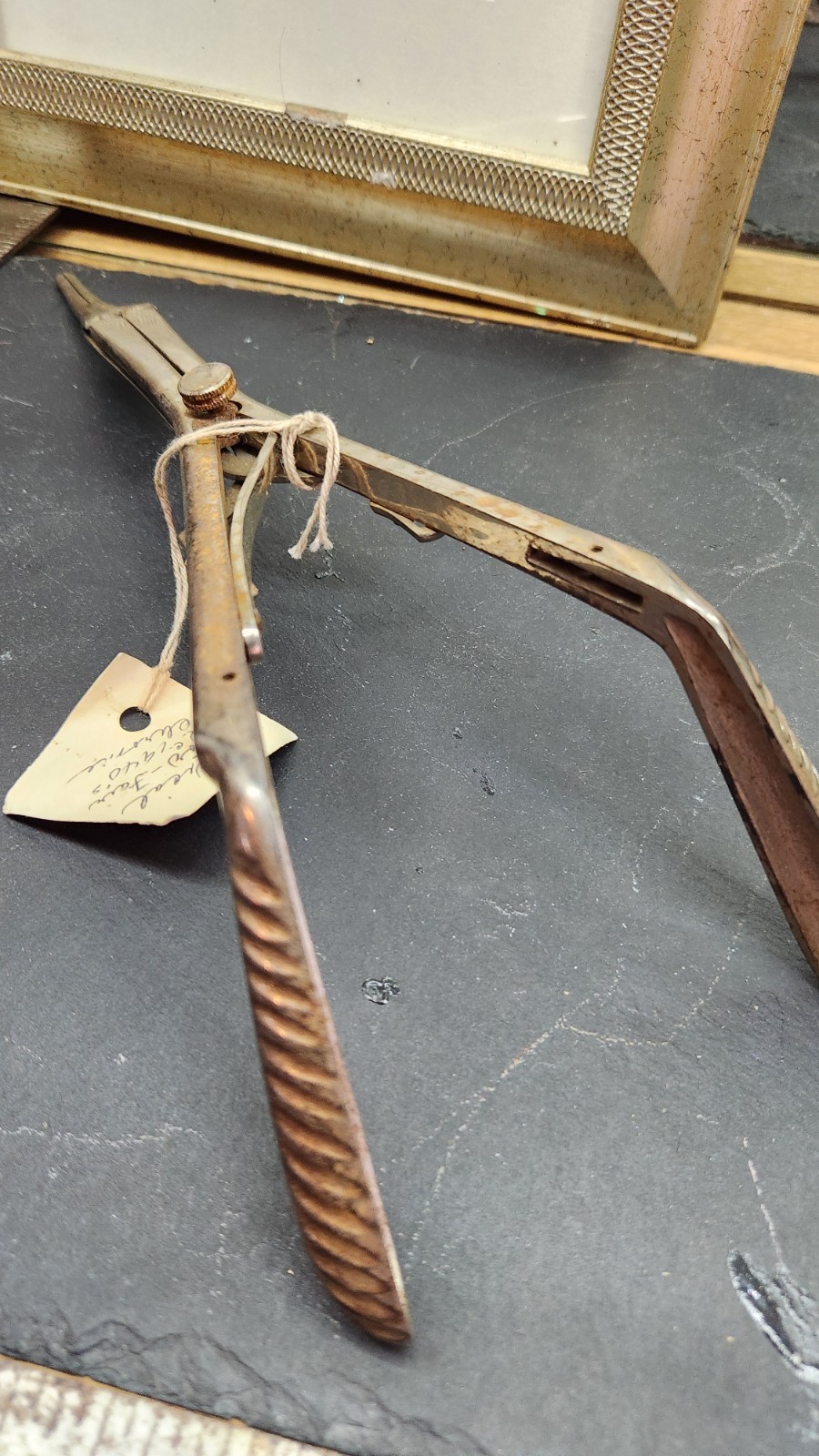 1940s Cervical Dilator Jaw Style Obstetric Gynecological Instrument Med Museum