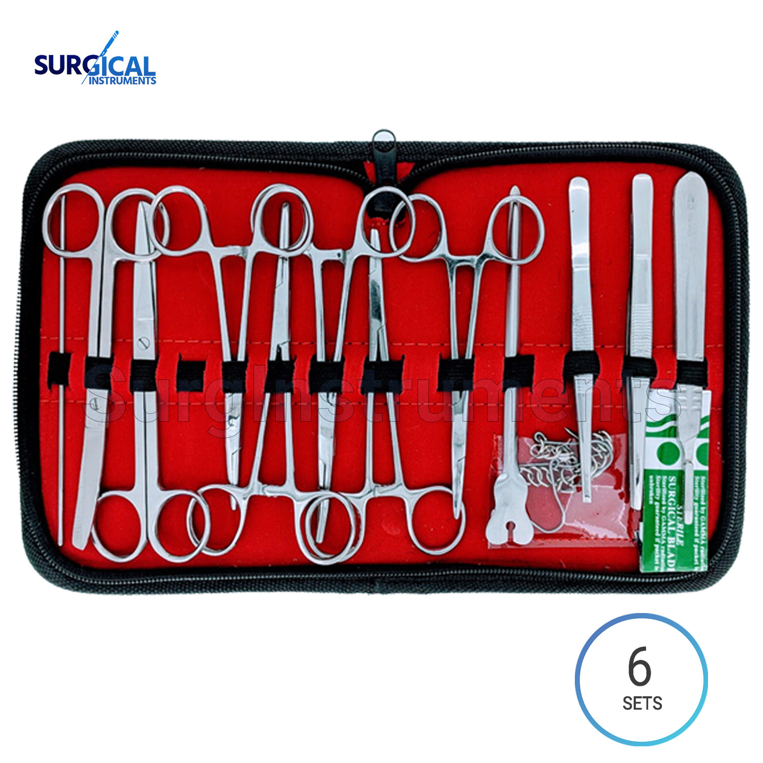 6 Sets 24 US Military Field Style Medic Instrument Kit – Medical Surgical Nurse