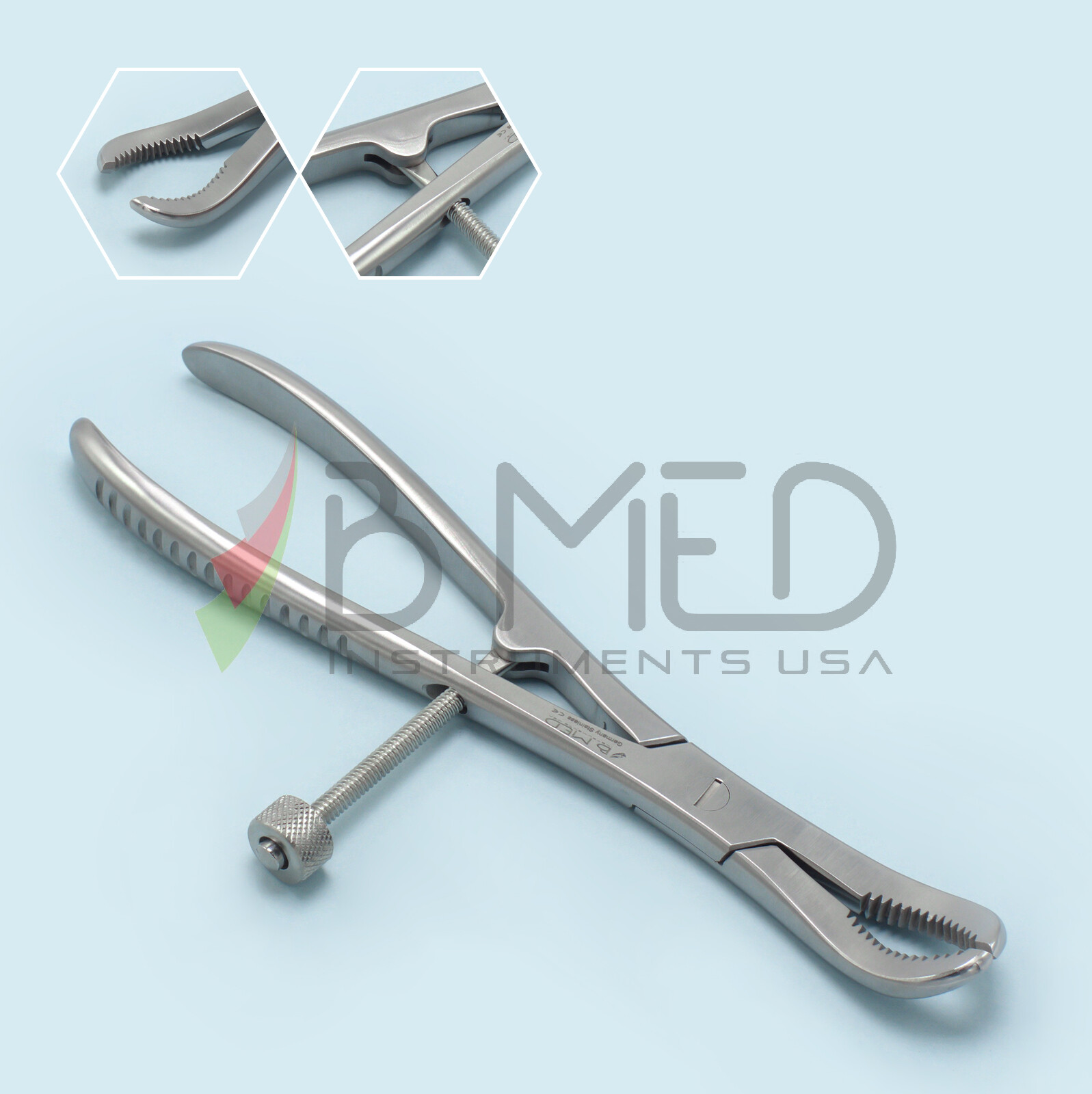 OR Grade Bone Repositioning Forceps 8″ Orthopedic Bone Reduction Holding