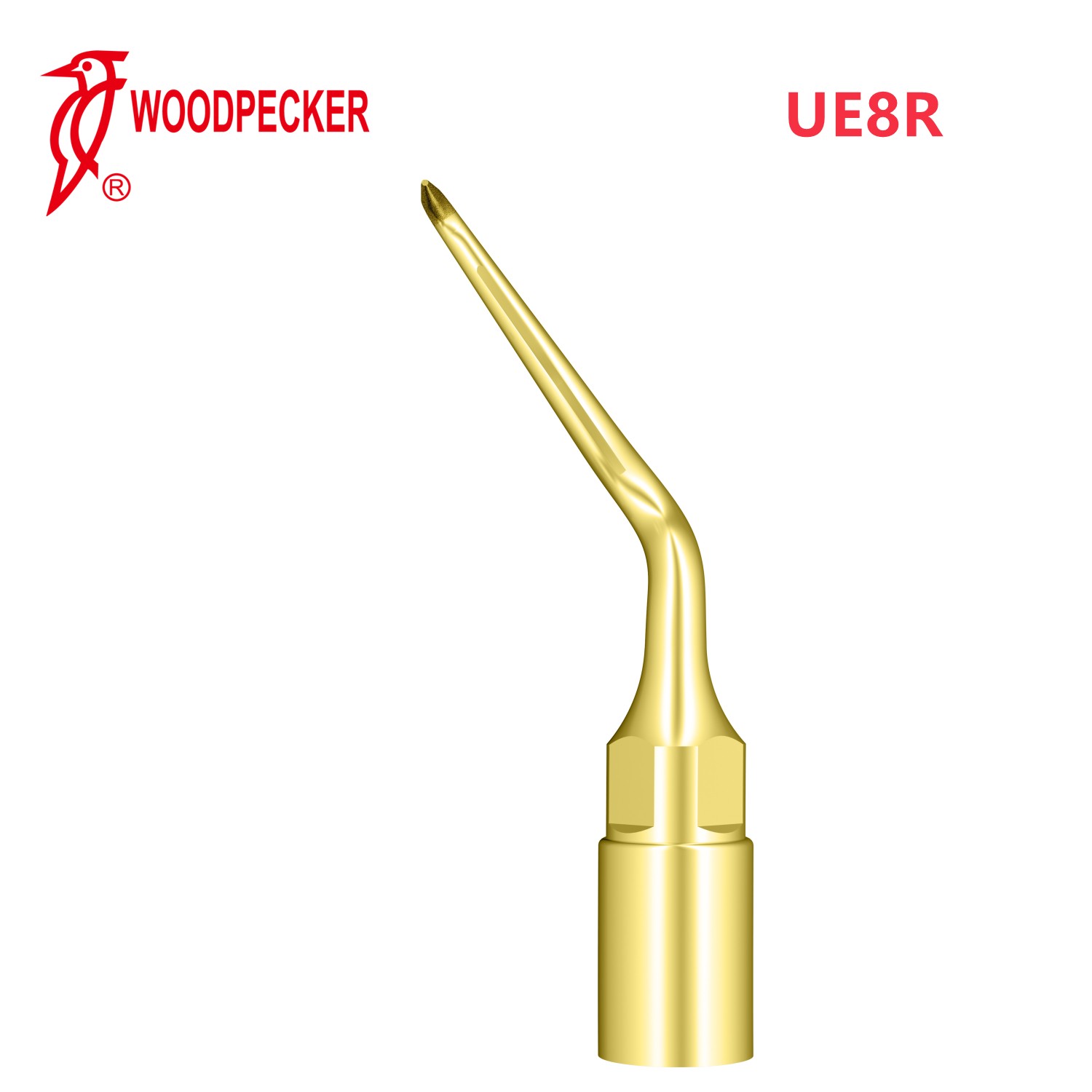 Woodpecker 1pc Dental Perio Bone Surgery Tips UE8R for US-II LED AI-SURGERY