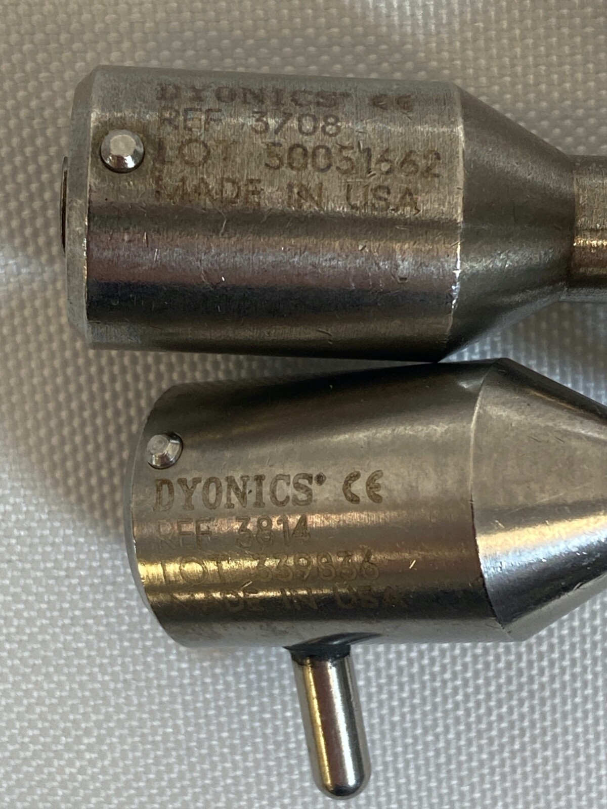 Set of 14 Dyonics 3175 4.5mm Operative Cannulas & Irrigation Extenders w/ Case
