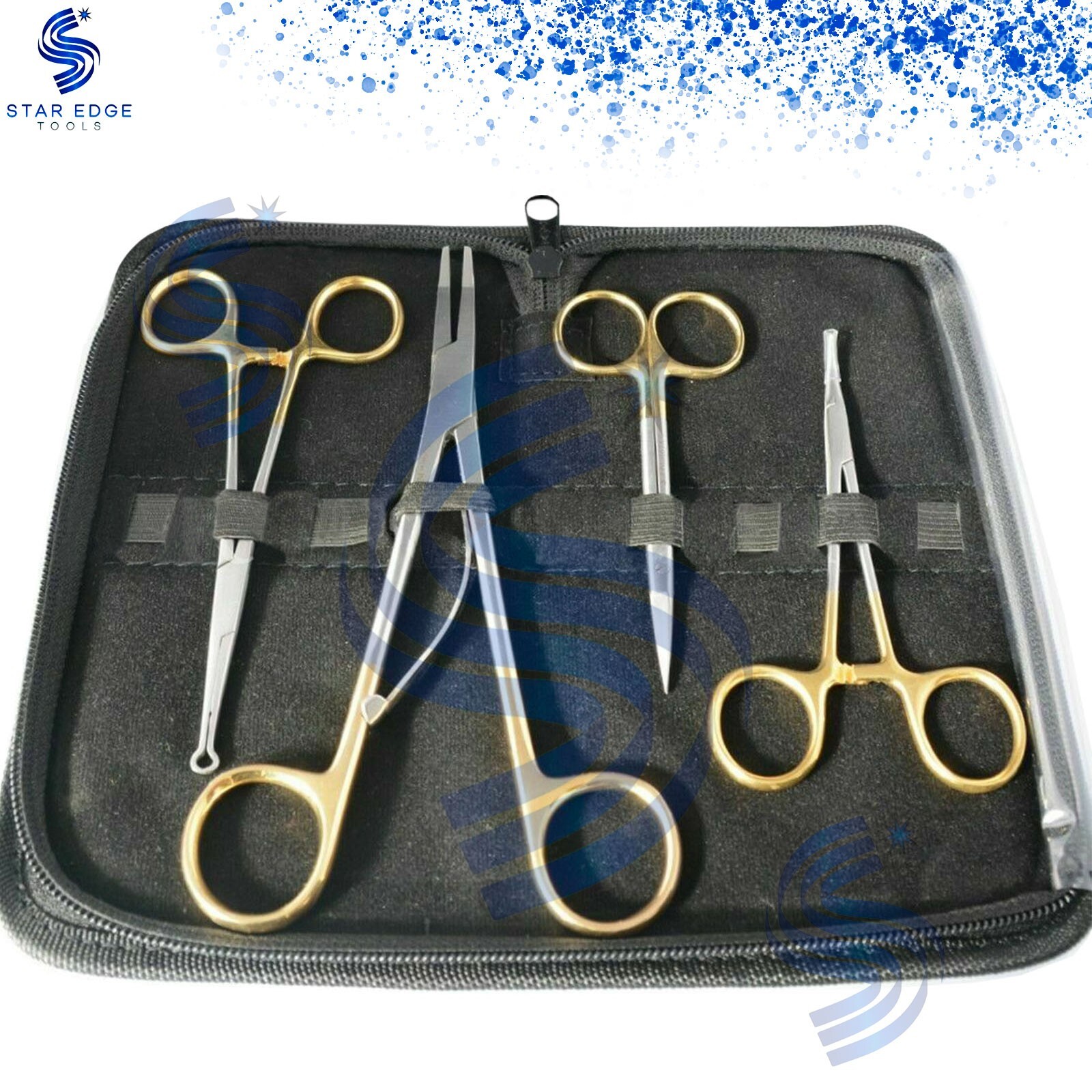 Sutureless Vasectomy Surgery Instruments Set Of 4 Pieces, Surgical Instruments