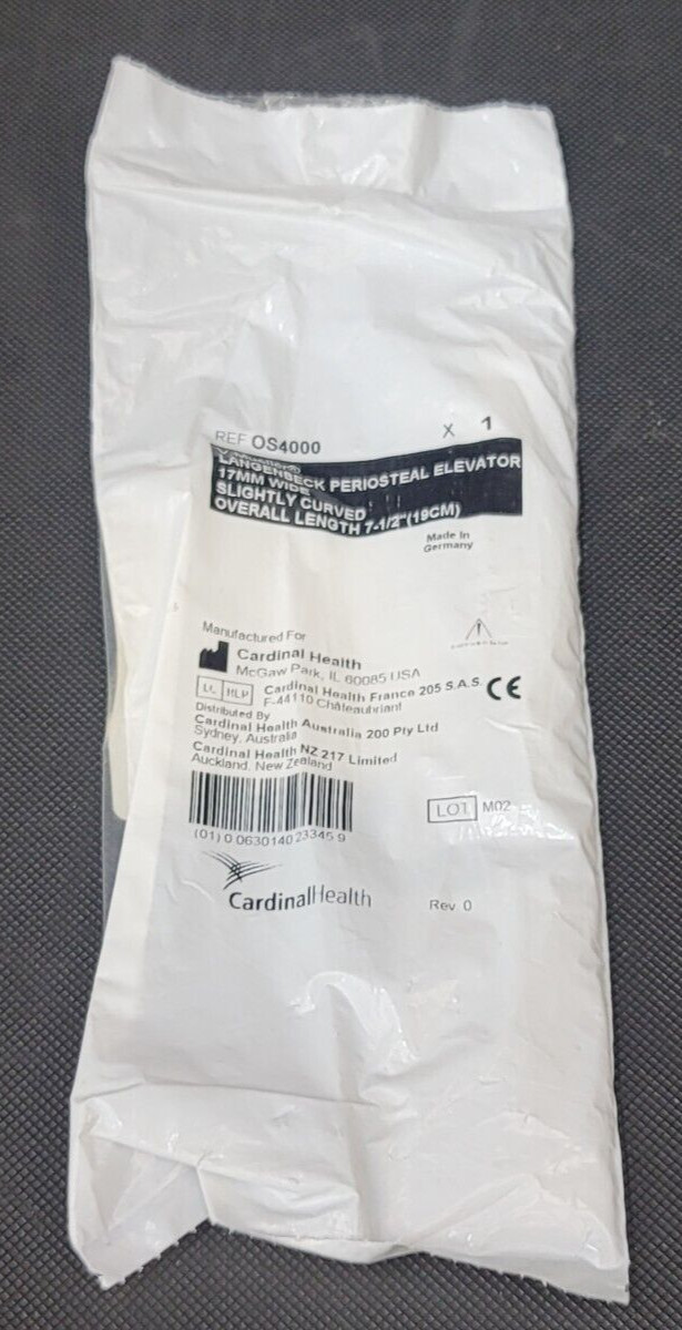 V. Mueller Langenbeck Curved Periosteal Orthopedic Elevator OS4000