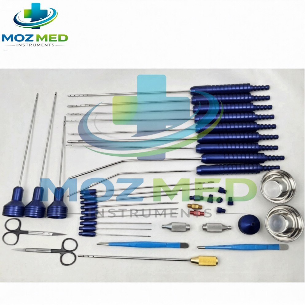 Liposuction Cannulas Set 40 Pcs | Surgical Instruments Kit A+ Stainless Steel