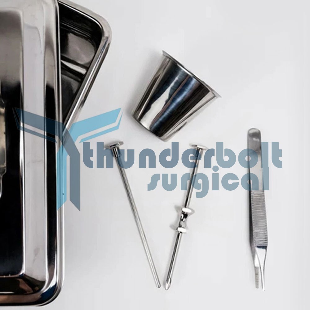 4.5MM STAINLESS STEEL REUSABLE AUTOCLAVE TROCAR SET