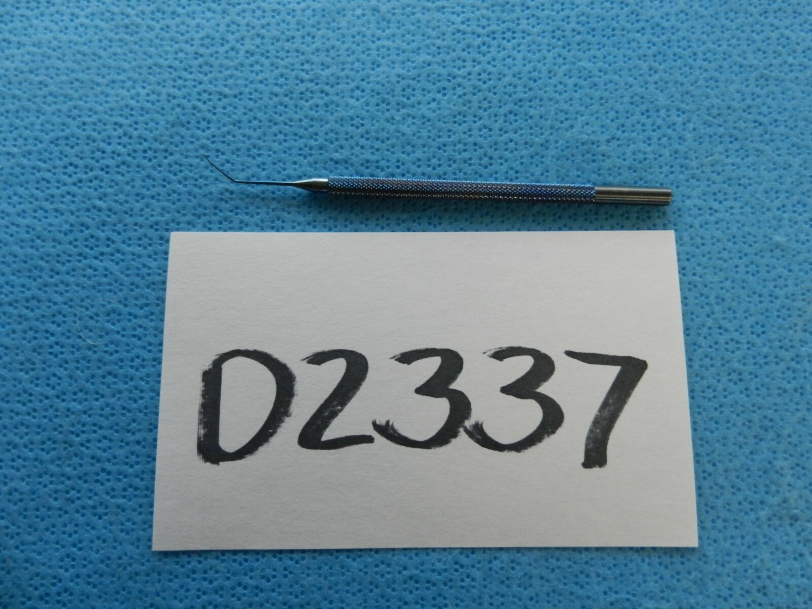 D2337 Rhein Surgical Titanium Angled Pick Instrument