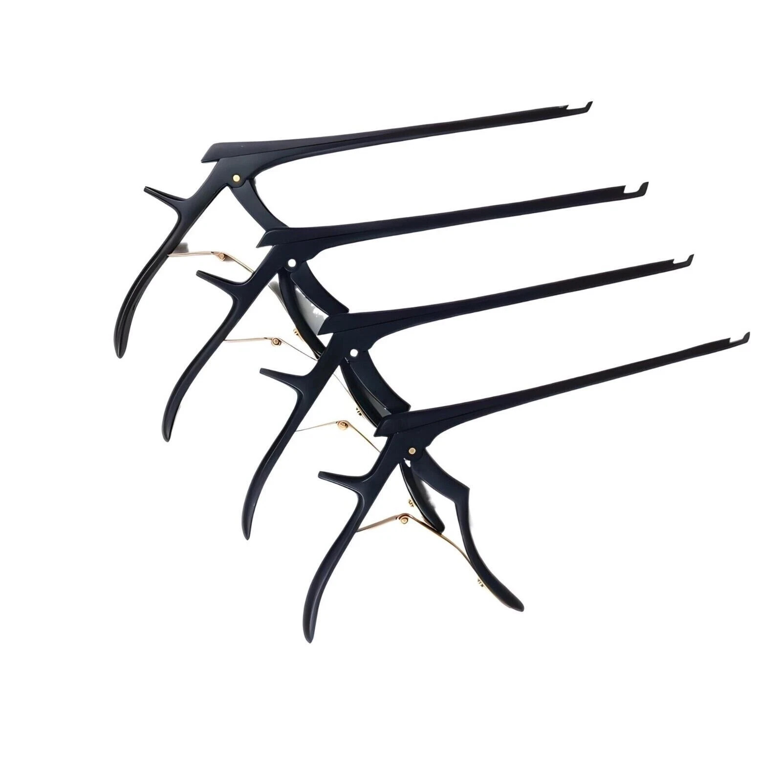 Aesculap Kerrison Bone Punches Detachable Noir Coated Set of 4 Pcs