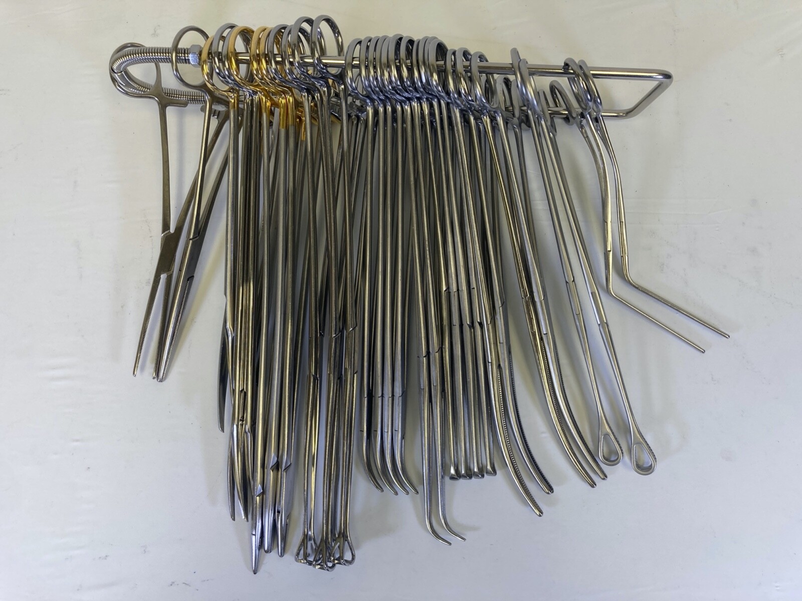 47 Piece Jarit Pilling Weck Codman Extra Long Instrument Set w SterilizationTray