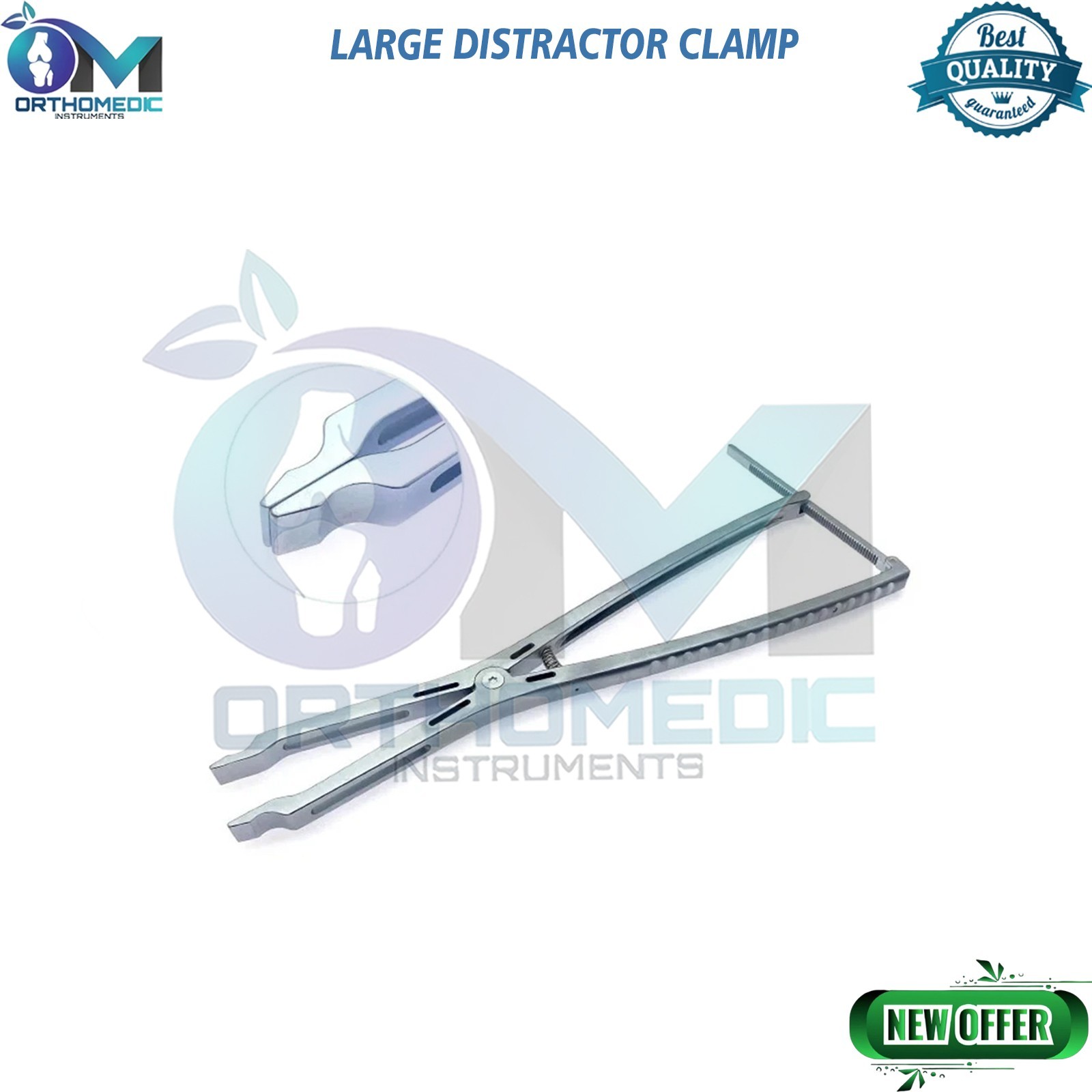 Large Distractor Clamp Spinal Instrument Orthopedics surgical Instruments 1pcs