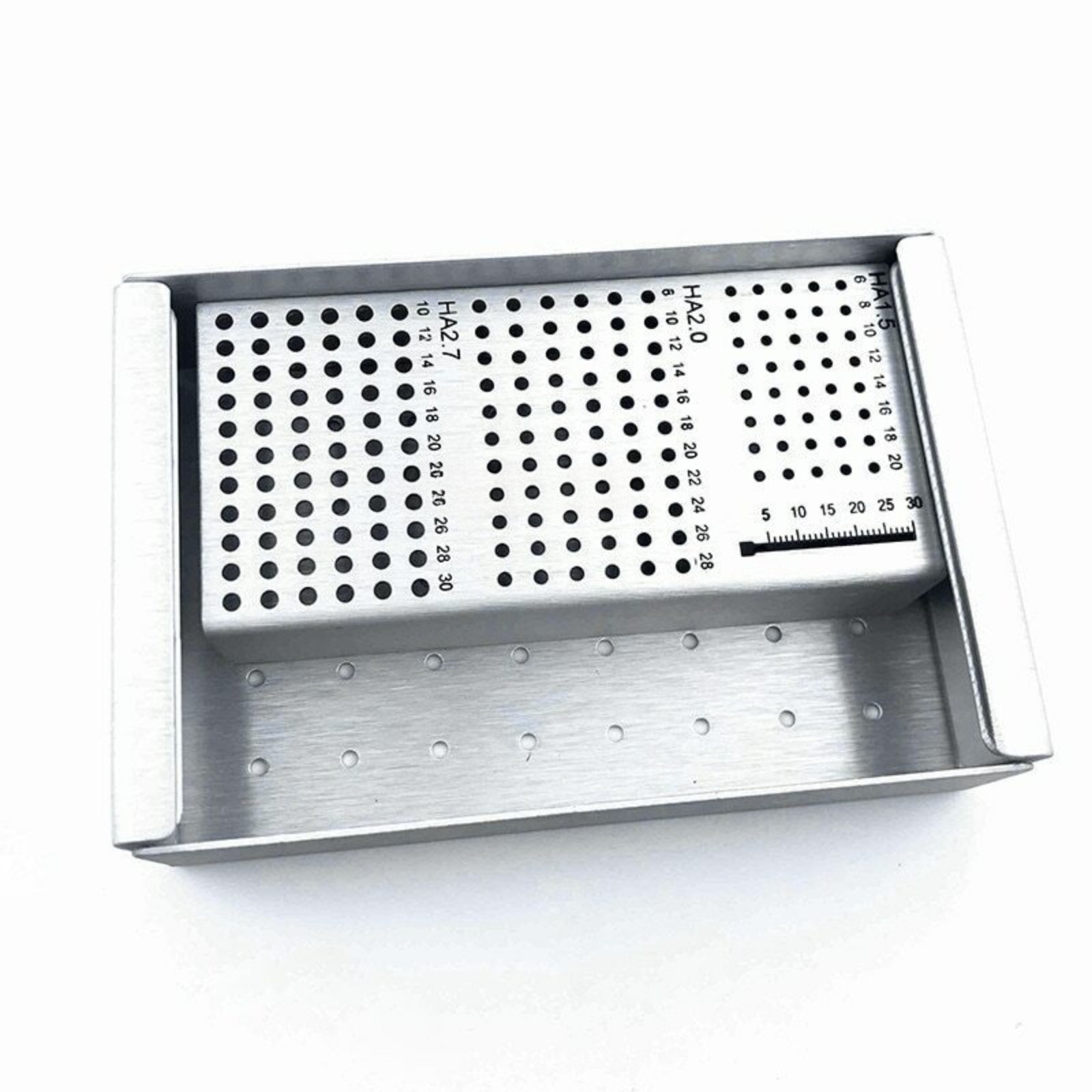Orthopedics Instruments HA1.5mm 2.0mm 2.7mm Bone Screws Rack Sterilization Box