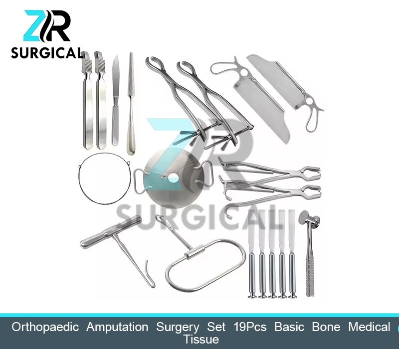 Orthopaedic Amputation Surgery Set 19Pcs Basic Bone Medical Tissue