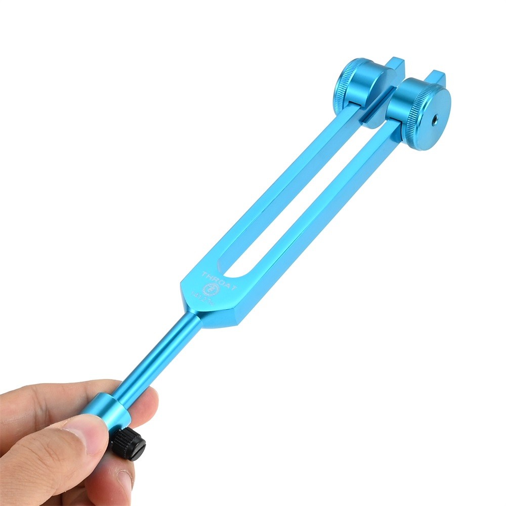Colorful Tuning Fork Sound Healing Set Aluminum Alloy Relieves Stress Anxiety
