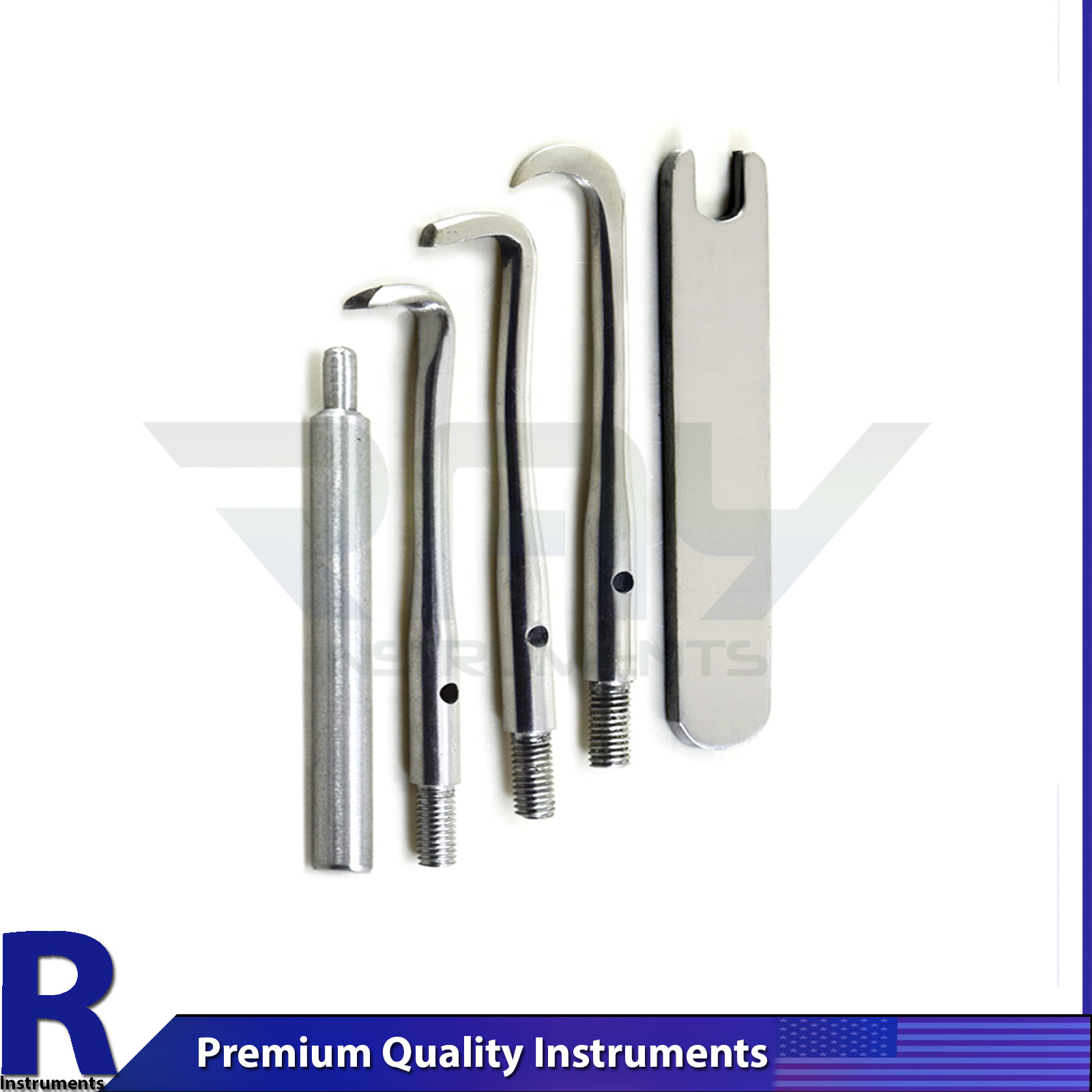 Automatic Crown Remover Gun +5 Attachments Surgical Restorative Instruments Tool