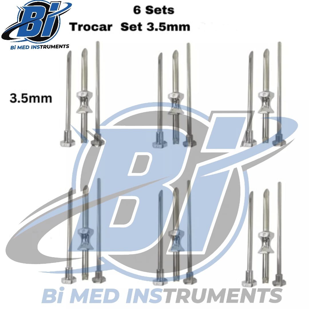 HRT Trocar 3.5 mm Hormone Replacement Pellet Insertion Trocars 6 Sets