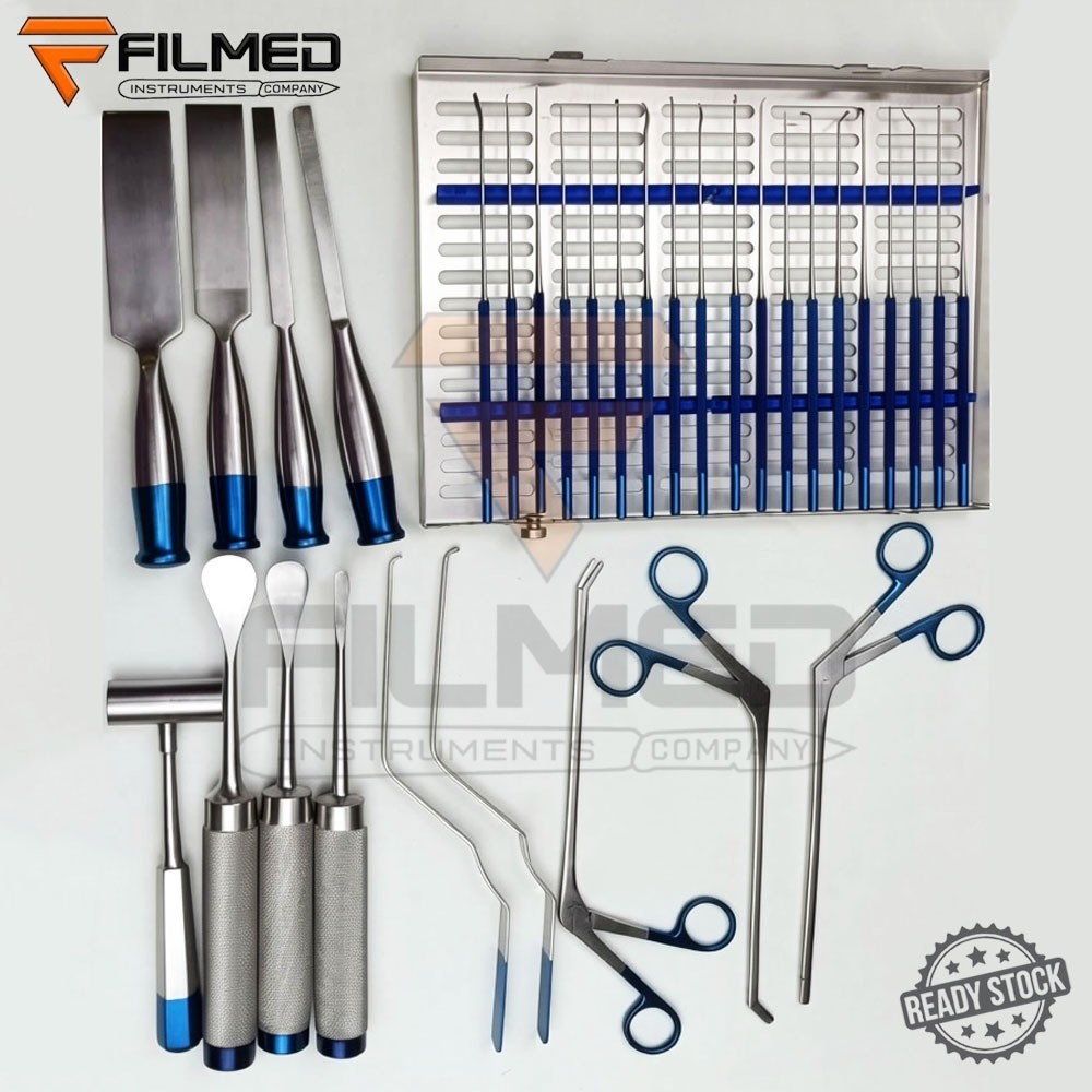 Craniotomy Spine Surgical Set 33PCS Neurosurgery Orthopedic Instruments Kit CE