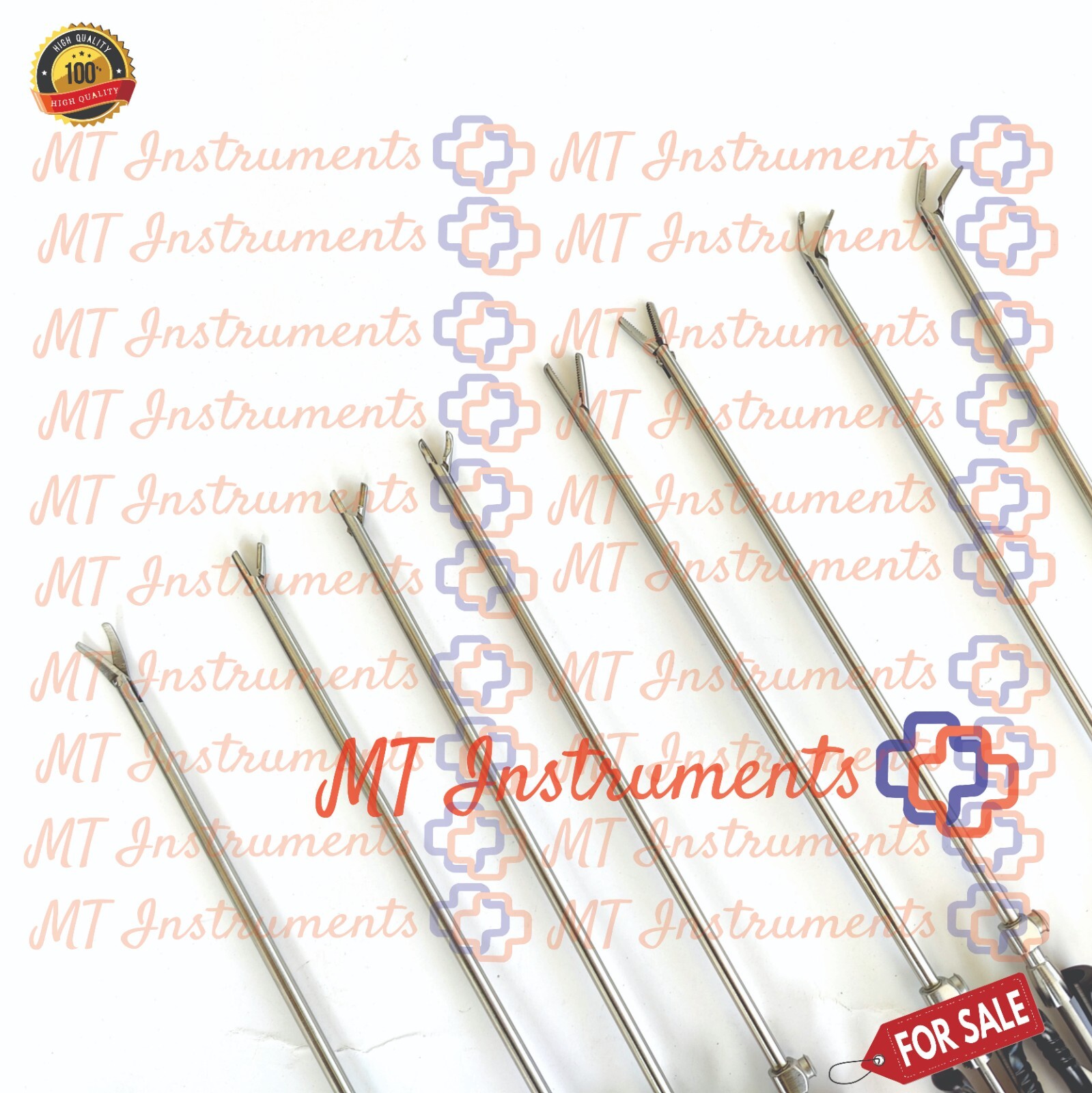 Valve Cardiac Surgery Needle Holder, Forceps, Scissors Set of 8 Pcs German A+