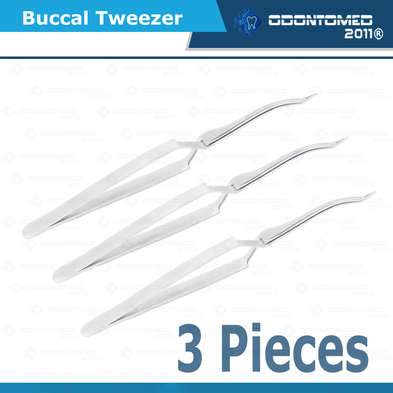 3 Hold Position Dental Orthodontic Buccal Tube Tweezer Surgical Dental Instrumen