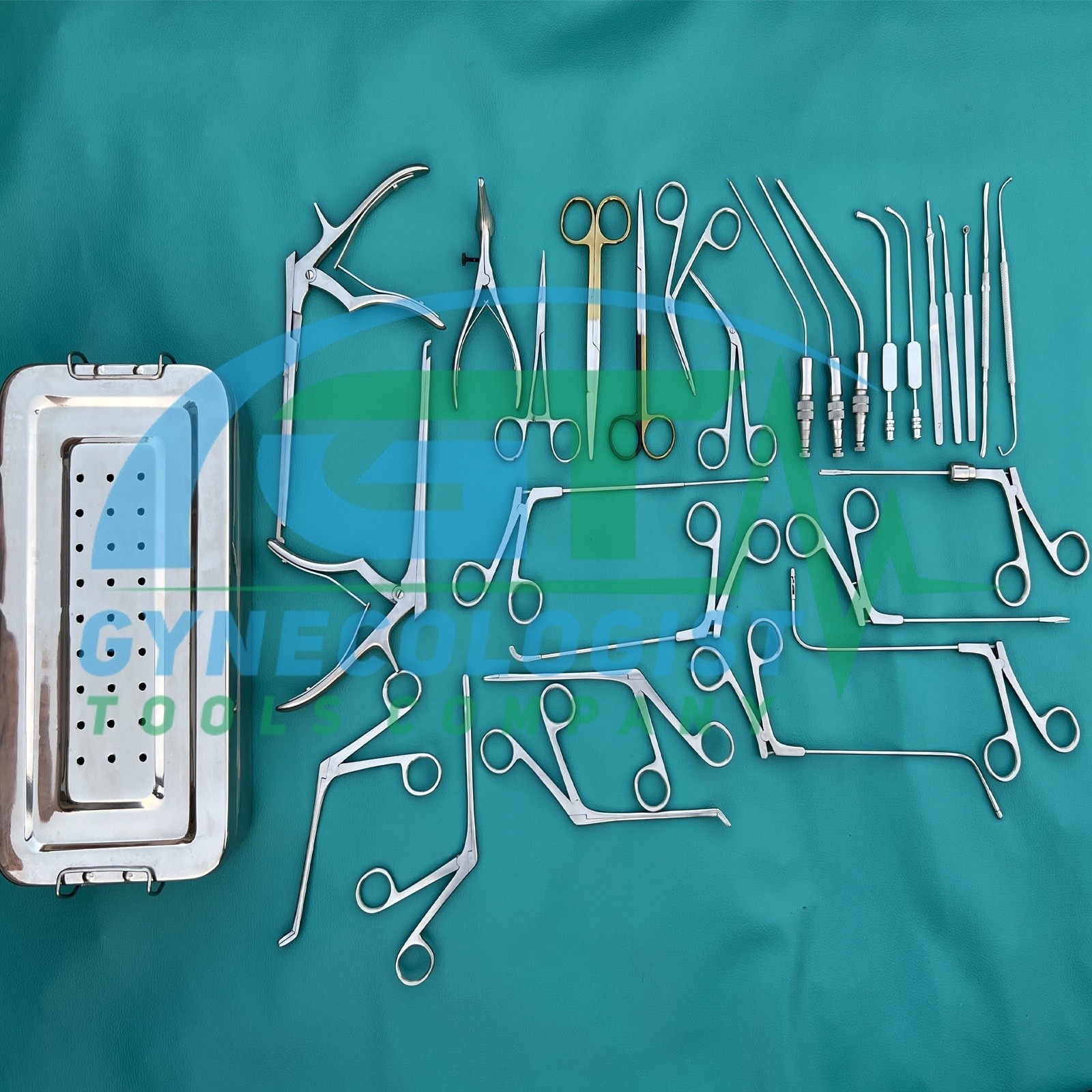 Fess Instruments Set, Complete Set For Endoscopic Sinus Surgery Instruments