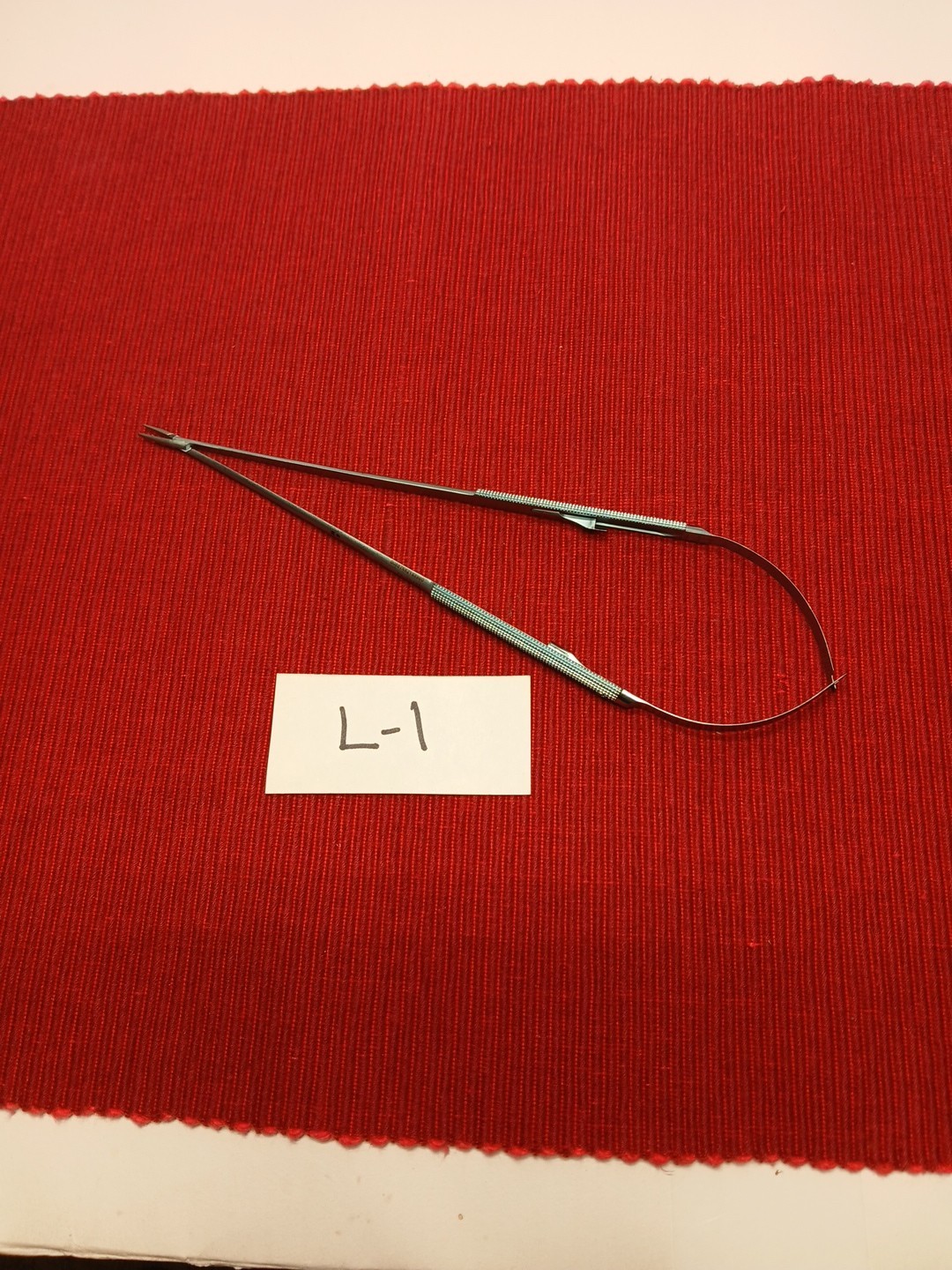 SSI Ultra 55-2543T Titanium Jacobson Needle Holder Straight w/ Lock 10″ Length