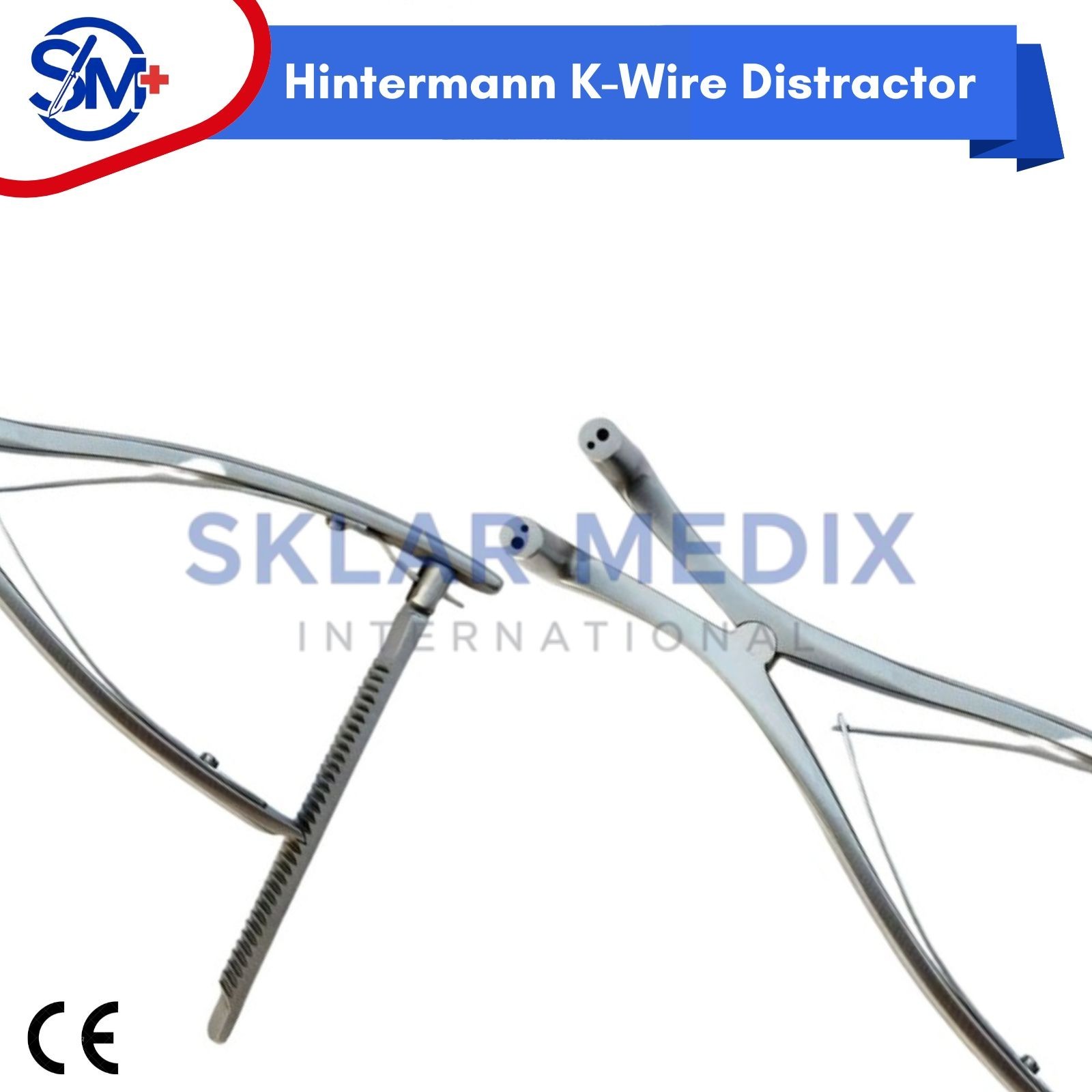 Hintermann K-Wire Distractor Retractor 8″ Orthopedic Surgical Instruments CE