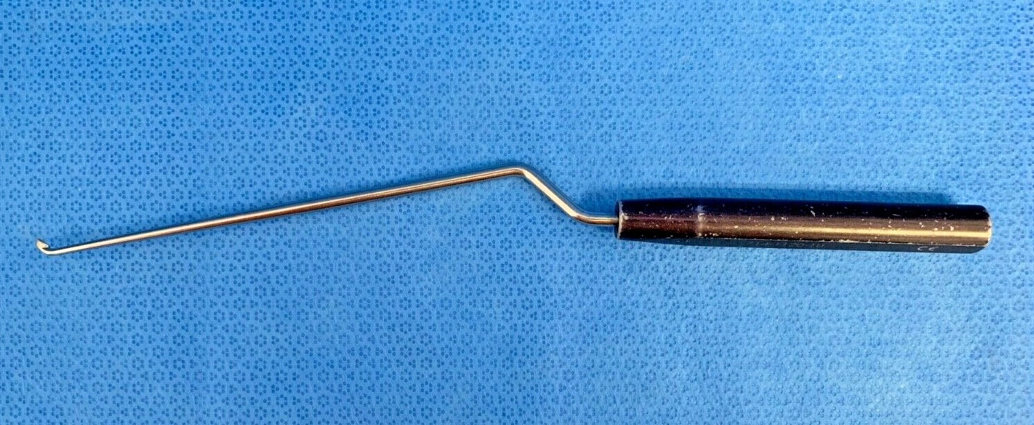 Life Instruments 714-1120-1U Micro Axial Discectomy Curette Angled Up Spine