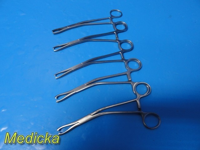 Lot of 5 Dingman Cartilage / Bone Holding Forceps (270-175 / OS4803) ~ 39635