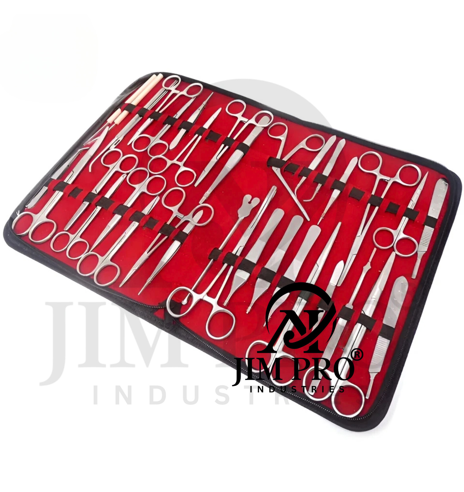 JIM PRO General Basic 157Pc Veterinary Surgical Instrument Kit With Case Vet set