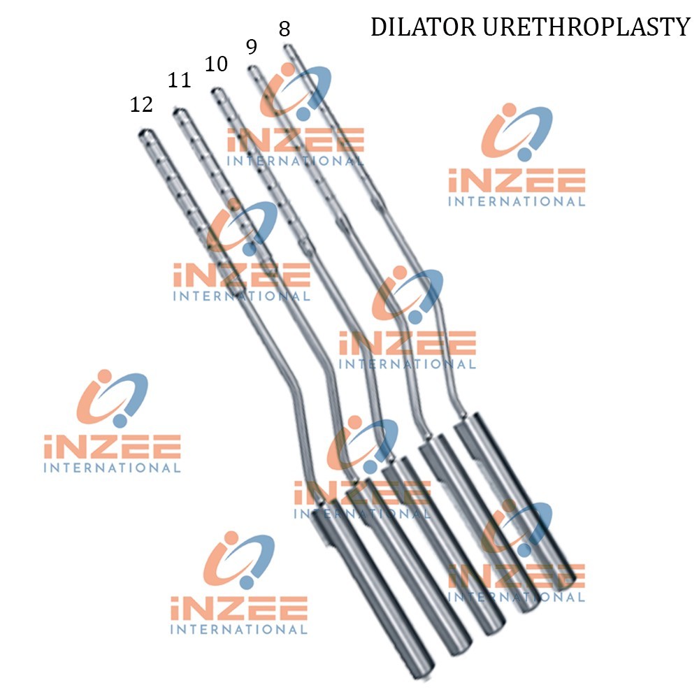 Urethral Rossello Corporal Dilator Urethroplasty Set Of 5 8mm To 12mm High Qualt