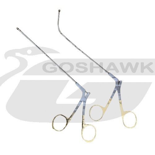 Set of 2 PCs Sinus Forceps , Surgical ENT Instruments, Mushroom Cutting Punch