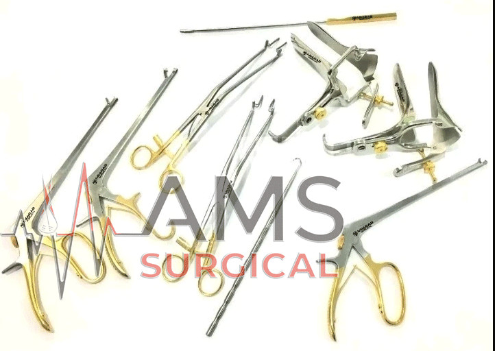 Full Colposcopy Surgical Instrument Set of 9 PCs Premium Quality