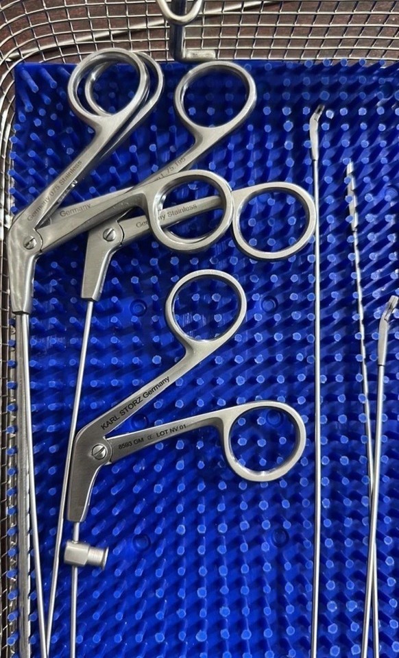 Aesculap Karl Storz V. Mueller ENT FESS Sinus Surgery Instrument Set 14 Pieces