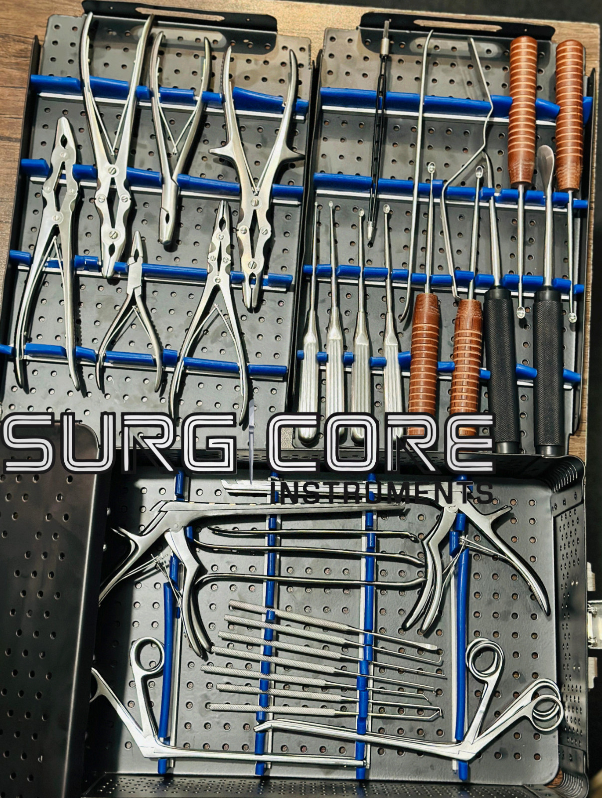 Lumbar Spine Surgery Set with Box Orthopaedic Instruments Set
