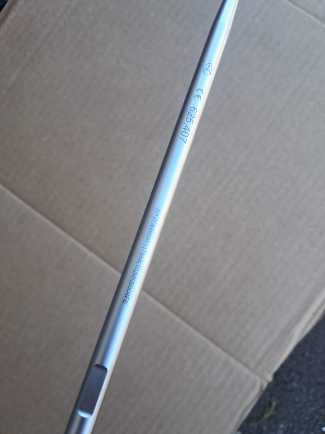 Globus Medical Straight Bone Curette 625.407 With Aluminum Handle
