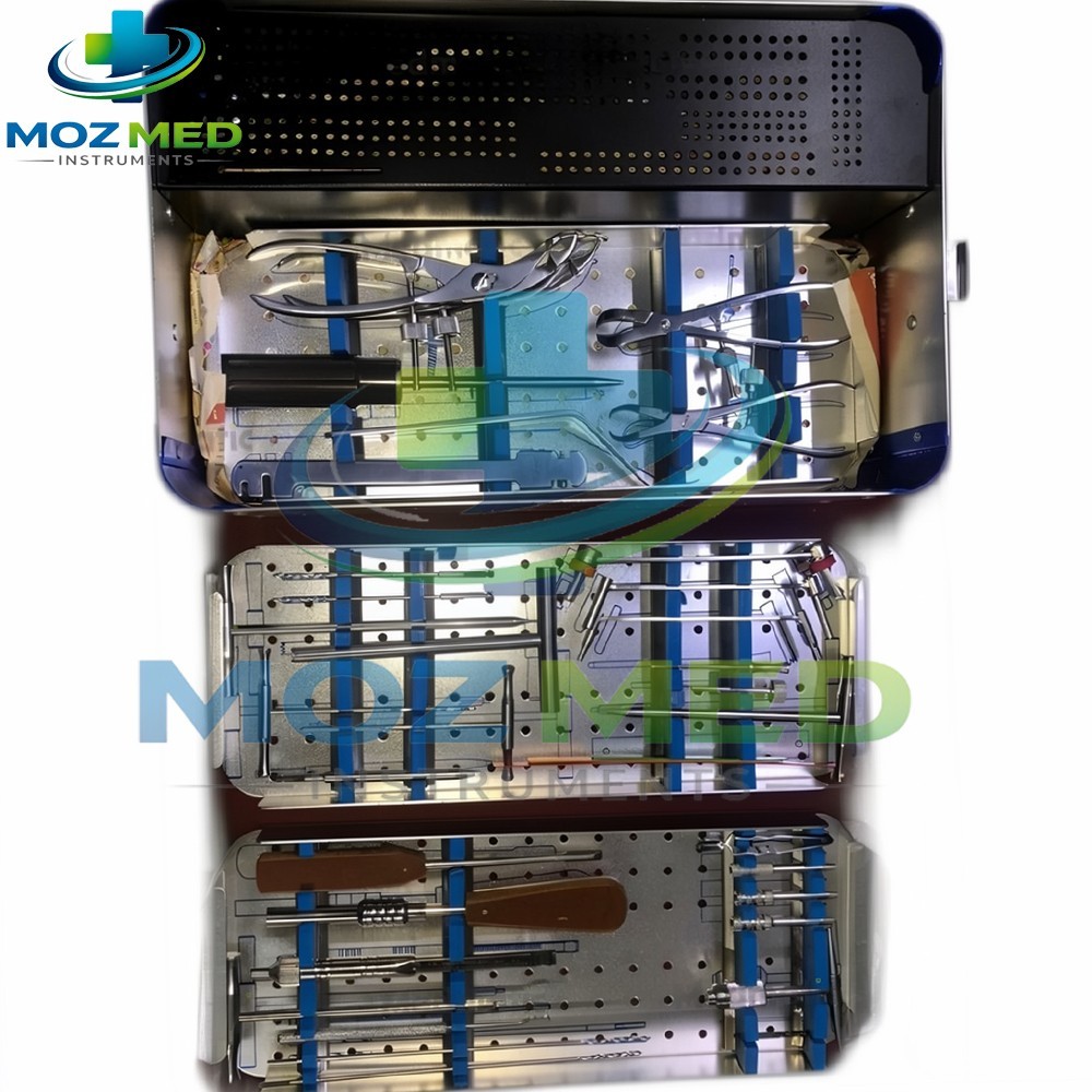 Large Fragment Orthopedic Instruments Set with Sterilization Surgical Box A+