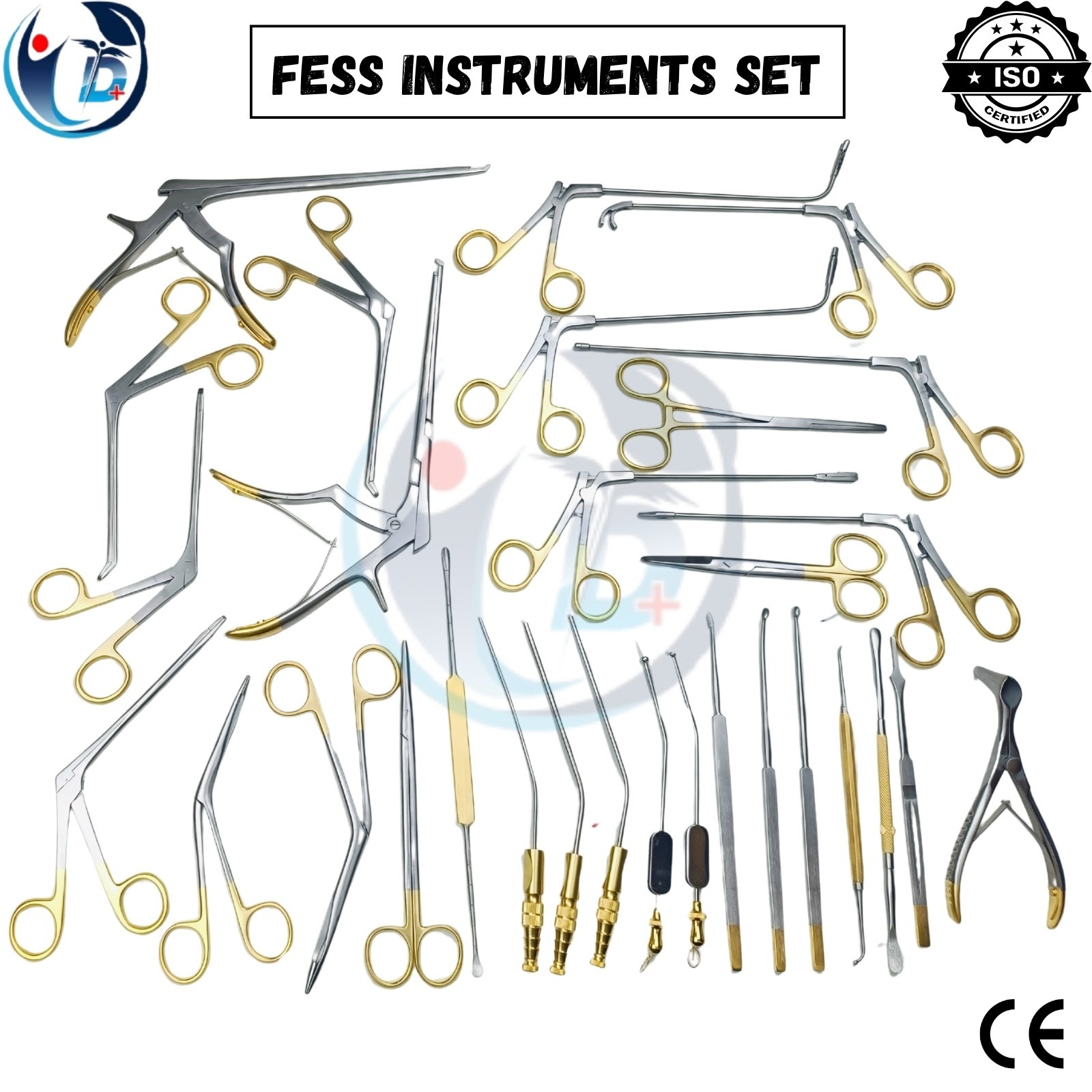 Fess Instruments Set Endoscopic Sinus Surgery Custom ENT Instruments Set