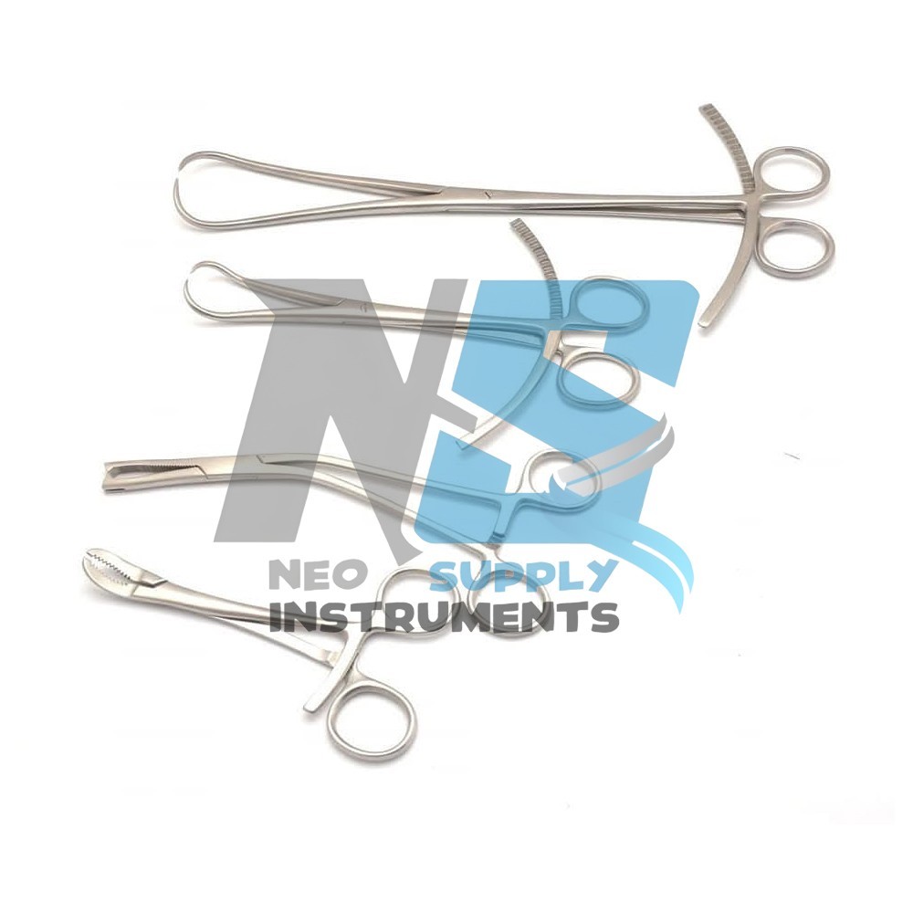 Bone reduction forceps set of 4 pcs premium orthopedic instruments