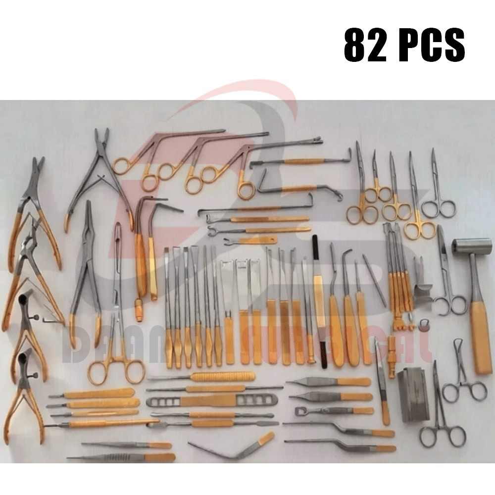 Major Rhinoplasty instruments set of 82 Pcs Nose & Plastic Surgery Instruments