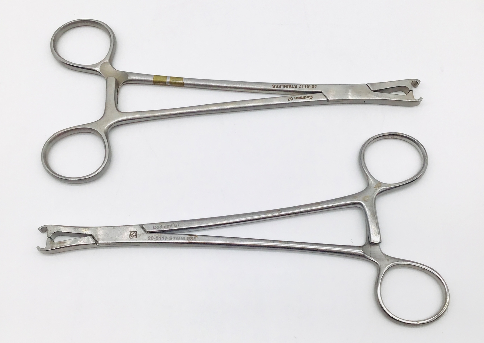 Codman 20-5117 Applying Forceps – LOT of 2