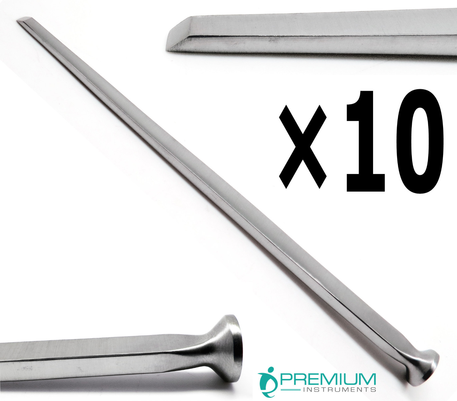 10× Alexander Gouge 4mm Orthopedic Surgical Stainless Steel Instruments