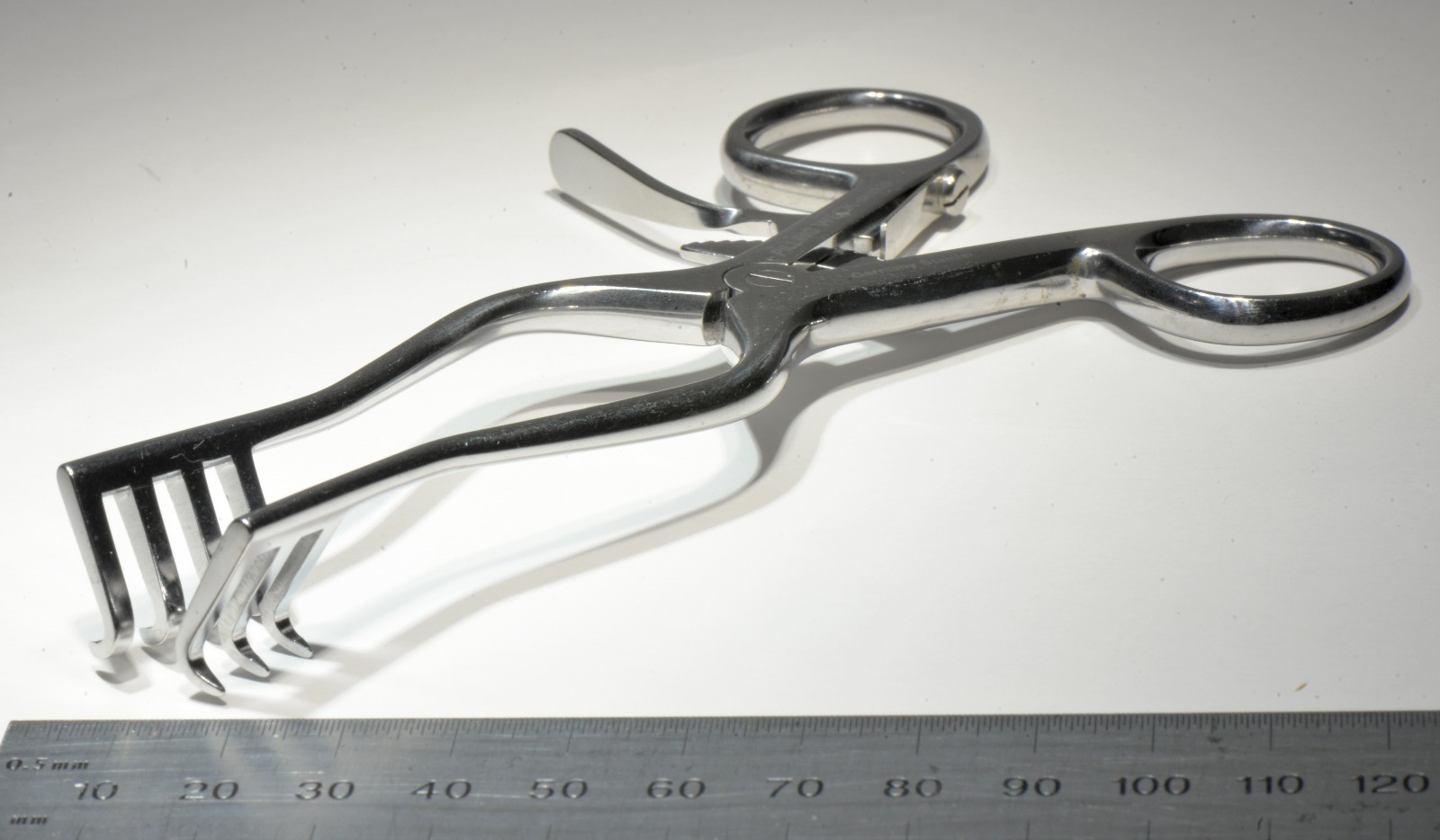 Pilling Weck #488320 Weitlaner Retractor 4×3 Sharp Prongs 5″ Surgical Stainless
